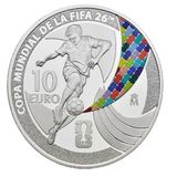 Agakulche Fıfa Dünya Kupası İspanya Gümüş Sikke Coin