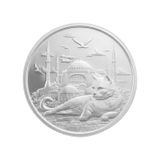 Agakulche İstanbul Kedisi Gümüş Sikke Coin