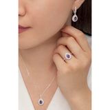 AgaKulche S60KM 925 12.2 gr Damla Model Gümüş Takı Seti