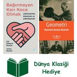 Aganta Kitap Bağırmayan Karı Koca Olmak + Geometri + Dünya Klasiği Hediye - Hayır