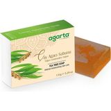 Agarta 150GR Çay Ağacı Kokusuna Sahip El Yapımı Doğal Sabun Yağlı Ciltler İçin Özel Formül