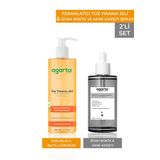 Agarta 2 Li Set Canlandırıcı Ve Ferahlatıcı Jel Turuncu & Siyah Noktalar Için Serum