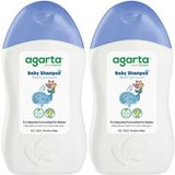 Agarta 2×400 ml Doğal Erkek Bebek Özel Bakım Şampuanı