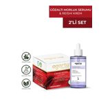 Agarta 2'li Gece Bakım Seti Gözaltı Morluk Serumu 50 Ml & Reishi Krem 50 Ml