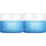 Agarta 2x50 ml Doğal Yaşlandırma Karşıtı Anti Aging Gece Kremi