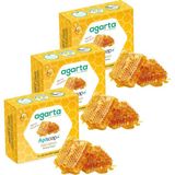 Agarta 3x100 gr El Yapımı Doğal Ballı Sabun