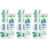 Agarta 3x100 ml Doğal Yoğun Naneli Florürsüz Ferah Nefes Diş Macunu