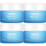 Agarta 4x50 ml Doğal Yaşlandırma Karşıtı Anti Aging Gece Kremi