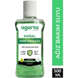 Agarta 500 ml Nane Ferahlığı Ağız Bakım Suyu