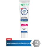 Agarta 75 ml Güçlü Dişler için Ekstra Beyazlık Diş Macunu Doğal Tam Koruma ile Sunuluyor