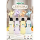 Agarta 80° Kolonya 200 Ml 4'Lü Karma Set Mandalina Limon Aqua Lavanta Ferahlatıcı Kolonya