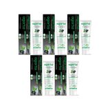 Agarta Activated Coconut Charcoal Black Toothpaste, 100ML, Set of 5