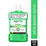 Agarta Ağız Bakım Suyu Alkolsüz Ferah Nefes 250 ml Doğal Nane Ferahlığı
