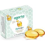 Agarta Apisoap+ Naturel Güzellik Sabunu 125 gr Açık Beyaz Renkli Doğal Malzeme ile Cilt Koruma