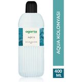 Agarta Aqua Kolonya 400 ml 80 Derece Ferahlatıcı Koku Plastik Ambalajda