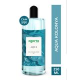 Agarta Cam Şişe 80 Derece Aqua Kolonyası 250 Ml