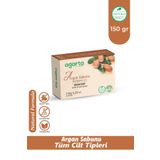 Agarta Cilt Güzelliğini Koruyan Sıkılaştırıcı Ve Peeling Etkili Bitkisel Argan Sabunu 150 gr