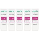Agarta Cilt Tonu Eşitleyici 5x50 ml Renkli Kapatıcı Etkili SPF+50 Güneş Kremi