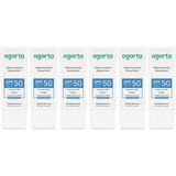 Agarta Collagen Destekli SPF+50 6x50 ml Yaşlanma Karşıtı Yüz Güneş Kremi