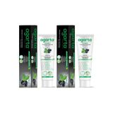Agarta Doğal Aktif Karbonlu 2x100 ml Diş Macunu