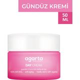 Agarta Doğal Gündüz Kremi 50 ml Tüm Cilt Tipleri İçin Yaşlanma Karşıtı Hyaluronik Asit İçerir