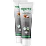 Agarta Doğal Hindistan Cevizi Özlü Aktif Karbon 2x100 ml Diş Macunu