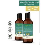 Agarta Doğal Kepeğe Karşı Etkili 2x400 ml Keratin Şampuanı
