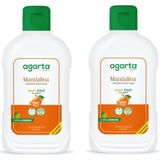 Agarta Doğal Krem Etkili Sıvı Sabun Mandalina 1500 ml * 2 (3000 Ml)