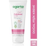 Agarta Doğal Pişik Kremi 100 ml – Bebekler ve Hassas Ciltler İçin Koruyucu, Yatıştırıcı ve Nemlendirici Bakım - Şeffaf