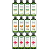 Agarta Doğal Şampuan 400 ml Kepek Karşıtı - Ardıç Katranı,keratin - Saç Dökülmesine (12LI Karma Set)