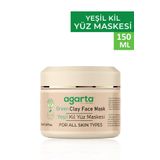 Agarta Doğal Sivilce ve Gözenek Önleyici Yağlı ve Karma Cilt Yeşil Kil Maskesi 150 ml