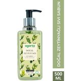 Agarta Doğal Zeytinyağlı Sıvı Sabun 500 ml Tüm Ciltler İçin Doğal Koku ve Özellikler - zytnglı-sabun