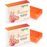 Agarta El Yapımı Doğal Sabun 150 gr Yosun Özlü, 2'li Set
