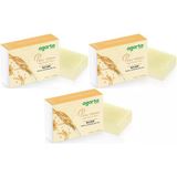 Agarta El Yapımı Pirinç Özlü 3x150 gr Doğal Sabun