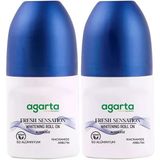 Agarta Fresh Sensation 2x50 ml Doğal Roll On