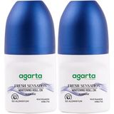 Agarta Fresh Sensation 2x50 ml Doğal Roll On