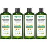 Agarta Kepek Karşı Etkili 4x400 ml Doğal Şampuan