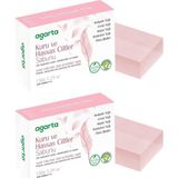 Agarta Kuru ve Hassas Ciltler 2x150 gr El Yapımı Doğal Sabun