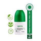 Agarta Parfümsüz Ter Kokusu Önleyici 24 Saat Etkili Beyazlatıcı Unisex Natural Roll-on 50 ml
