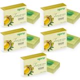 Agarta Zeytinyağlı 5x150 gr El Yapımı Doğal Sabun