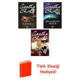 Agatha Christie 3 Kitap Seti + Türk Klasiği Hediye