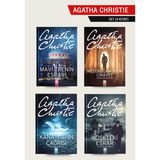 Agatha Christie Seti - Mavi Trenin Esrarı / Mezopotamya'da Cinayet / Kanatların Çağrısı / Köşteki Esrar - 4 Kitap