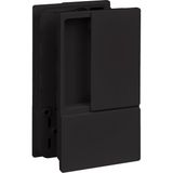 Agb B300000193 Wave Pasaj Tip Kayar Kapı Kolu (Max 60 Mm) Mat Siyah