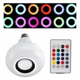 Agb LED Hightek Gece Lambası Bluetooth Hoparlör Rgb Ledli Lamba Kumandalı Mp3 Çalar Ampul
