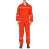 Ağca İş Elbiseleri 16/12 Gabardin Turuncu Tulum
