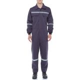 Ağca İş Elbiseleri 7/7 Gabardin Gri Tulum - 2XL