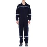 Ağca İş Elbiseleri 7/7 Gabardin Lacivert Tulum - 2XL