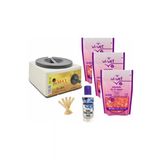 Ağda Makinesi 800Ml + 3X250ml Pudralı Boncuk Ağda Seti, Kolay Ve Etkili Kullanım Sağlar