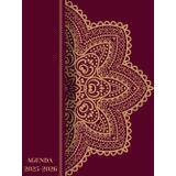 Agenda 2025-2026: Semainier et mensuel | 18 mois juillet 2025 à décembre 2026 | Planificateur hebdomadaire A4 | Couverture sobre et élégante | Pour homme, femme, étudiant, enseignant, professionnel.