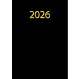 Agenda 2025 anual día por página: Planificador diario y mensual | calendario 12 meses por horas | español | | tamaño A4